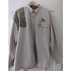 Mossy Oak | Long Sleeve Shooter Shirt with embroidery